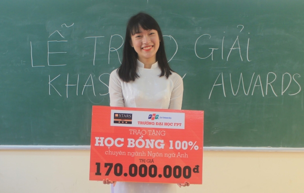 Khánh Vy lựa chọn ngành Ngôn Ngữ Anh cho 4 năm sinh viên của mình ở Đại học FPT.